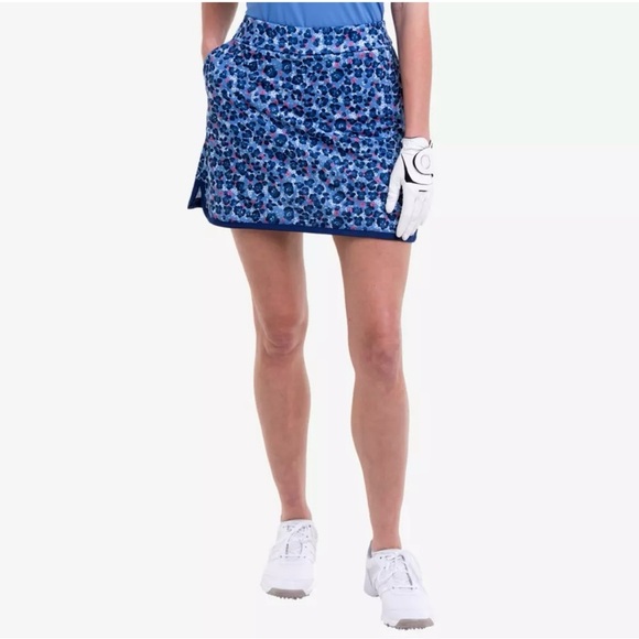 EP New York Golf Cheetah Print 17.5" Pull On Skort Women’s Medium - Picture 1 of 11